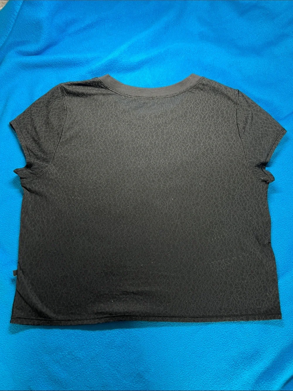 Lululemon Cates Camo Veil Baby Tee S GUC